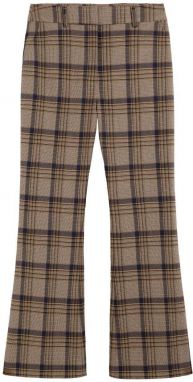 Scalpers Nohavice  hnedá / tmavohnedá