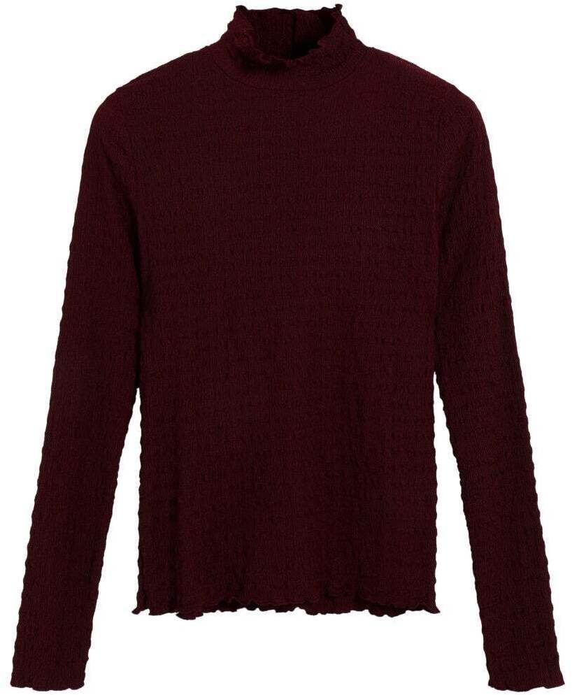 Scalpers Tričko  burgundská