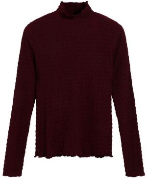 Scalpers Tričko  burgundská