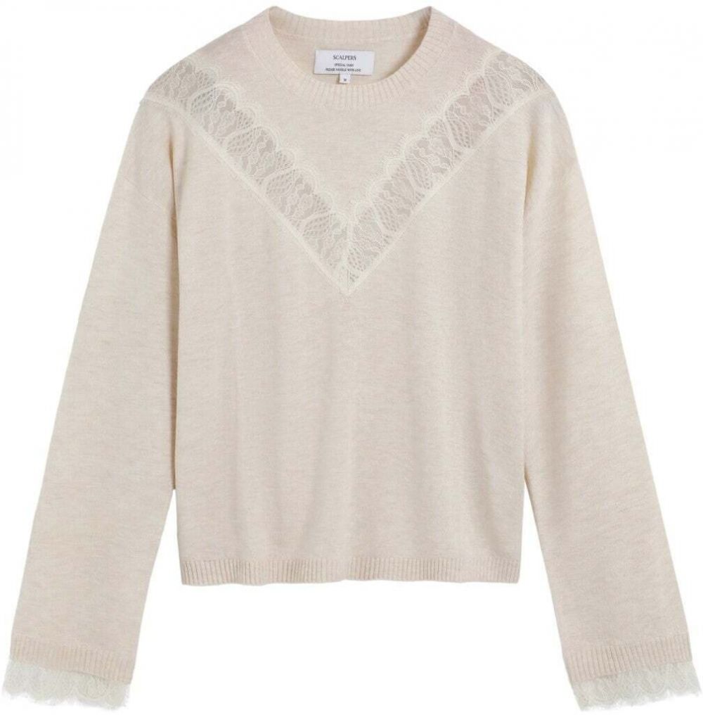 Scalpers Sveter  béžová