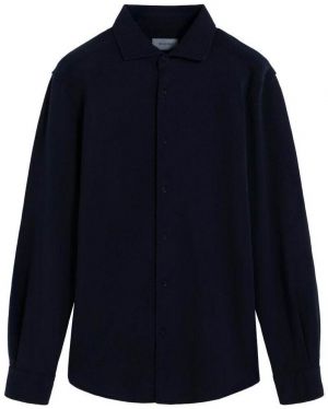 Scalpers Košeľa  námornícka modrá