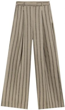 Scalpers Nohavice  béžová / hnedá