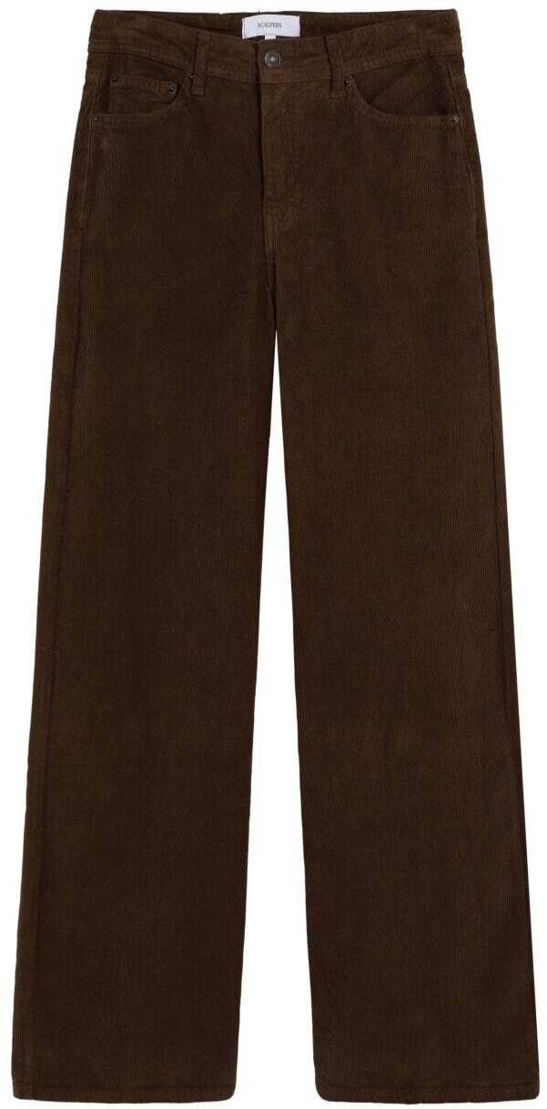 Scalpers Nohavice  hnedá