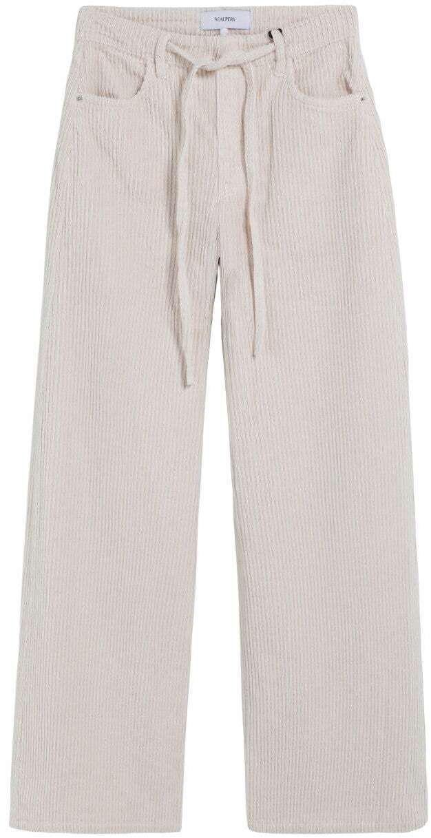 Scalpers Nohavice  béžová