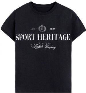 Scalpers Tričko  čierna / biela