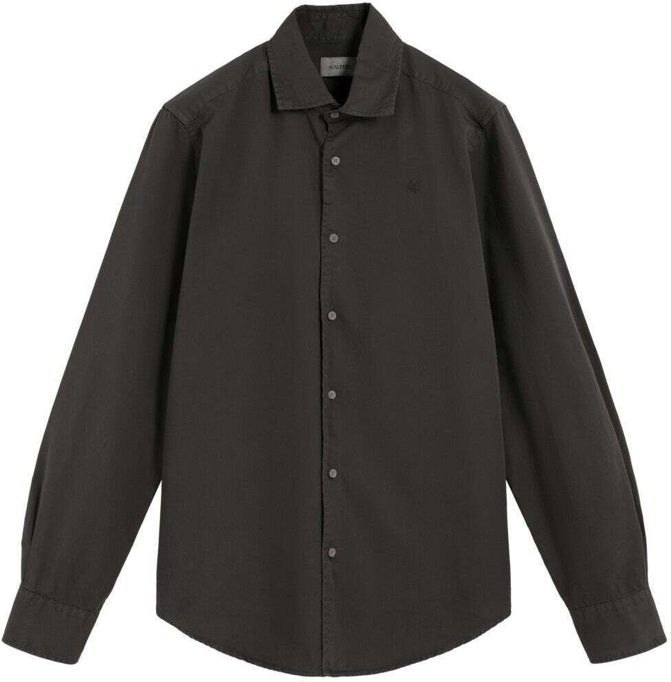 Scalpers Košeľa 'Seatle'  antracitová