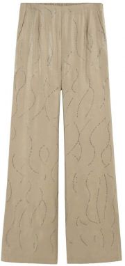 Scalpers Nohavice  svetlohnedá