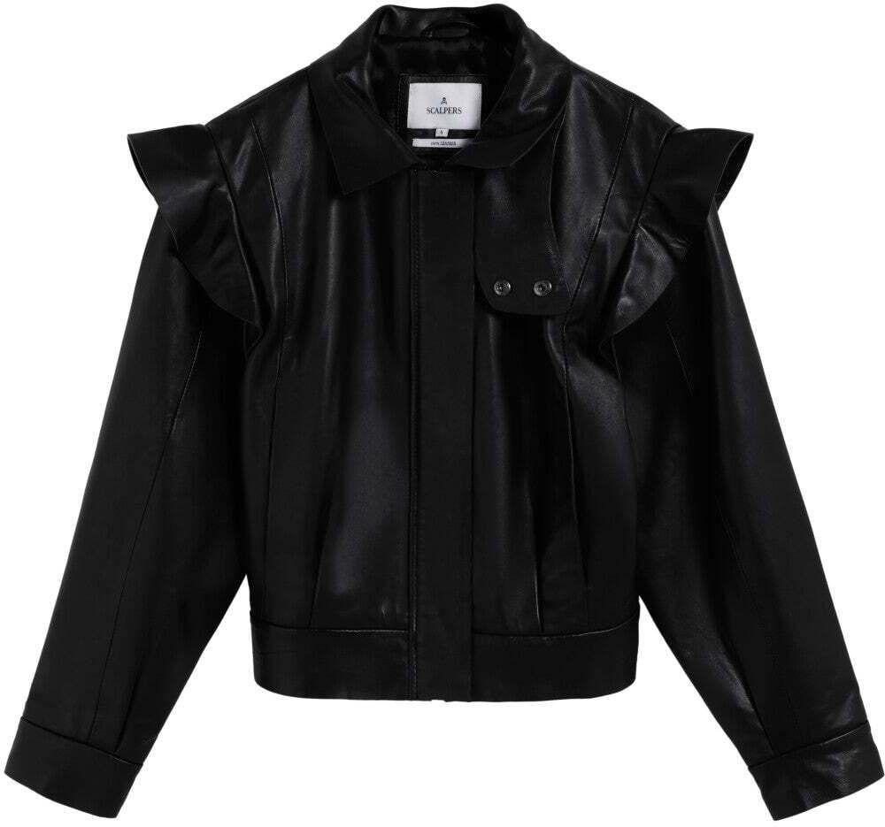 Scalpers Prechodná bunda  čierna