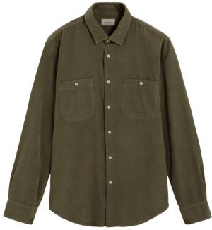 Scalpers Košeľa 'Saint'  tmavozelená