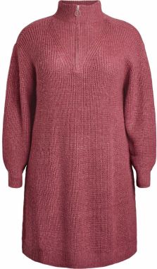 Zizzi Pletené šaty 'Fllola'  purpurová