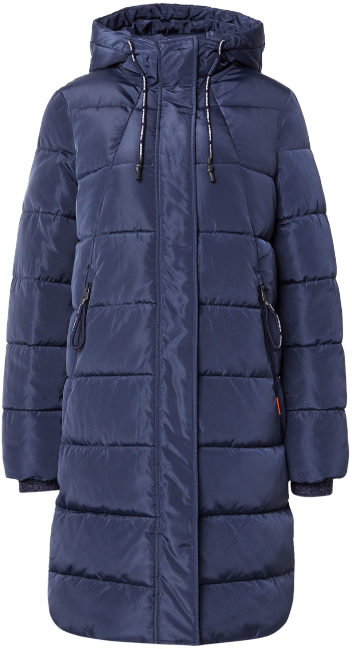 QS Zimný kabát  modrá