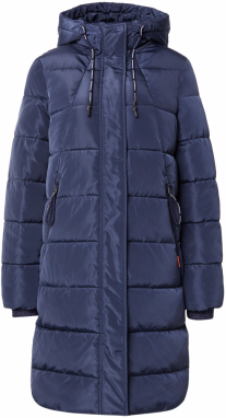 QS Zimný kabát  modrá