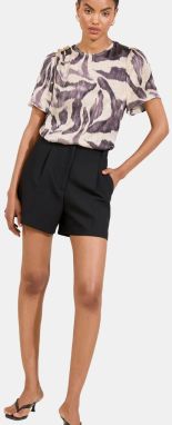 Lipsy Blúzka  nebielená / zlatá / sivá / tmavošedá