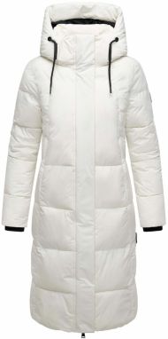 MARIKOO Zimný kabát 'Chumanii XVI'  šedobiela