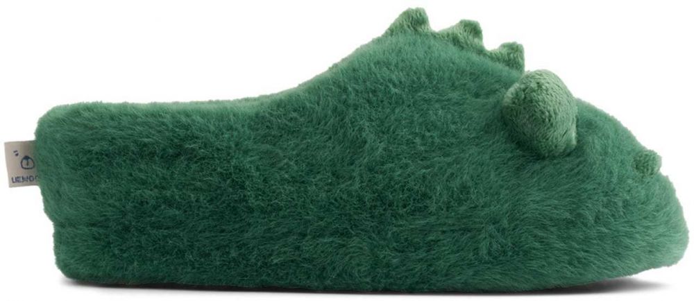 Liewood Papuče 'Aviaja Crocodile'  jedľová / čierna / biela