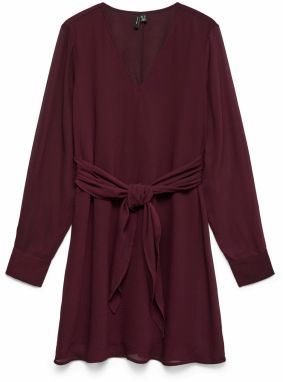 Vero Moda Maternity Šaty 'VMMPEARL'  vínovo červená