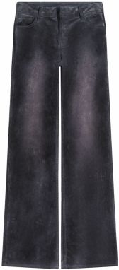 Bershka Džínsy  tmavosivá