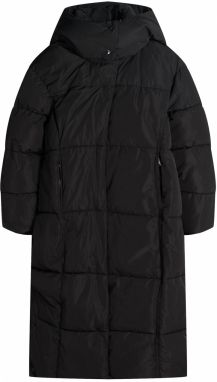 Bershka Zimný kabát  čierna