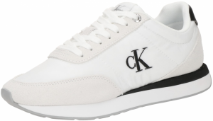 Calvin Klein Jeans Nízke tenisky  čierna / biela