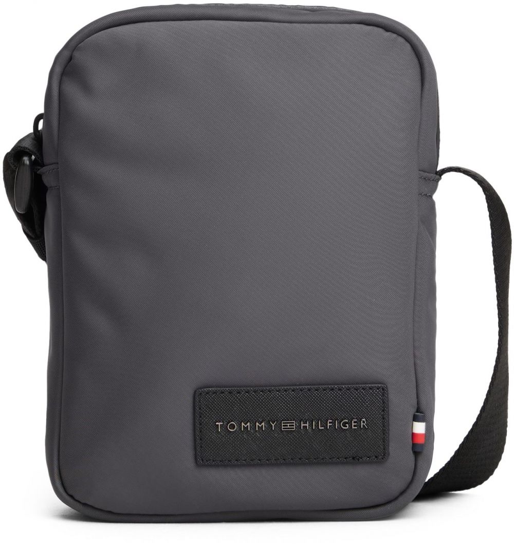 TOMMY HILFIGER Taška cez rameno  tmavosivá