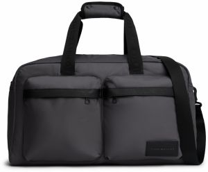 TOMMY HILFIGER Cestovná taška  tmavosivá / čierna