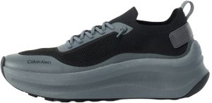 Calvin Klein Jeans Nízke tenisky  sivá / čierna