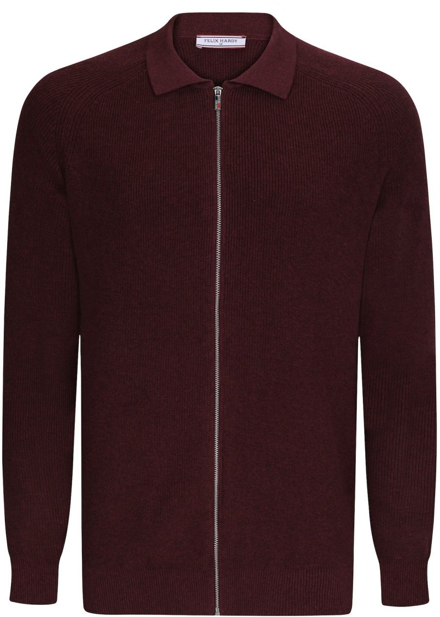Felix Hardy Kardigán  bordová