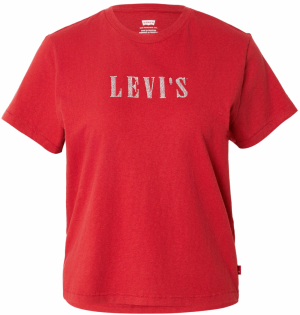 LEVI'S ® Tričko 'CLASSIC'  červená / priehľadná