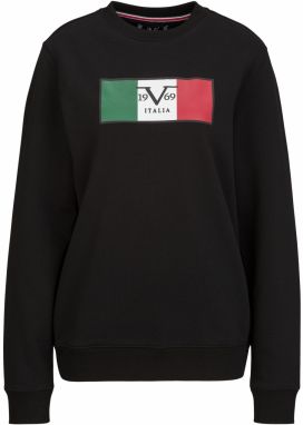 19V69 ITALIA Mikina 'Carrier 5'  zmiešané farby / čierna