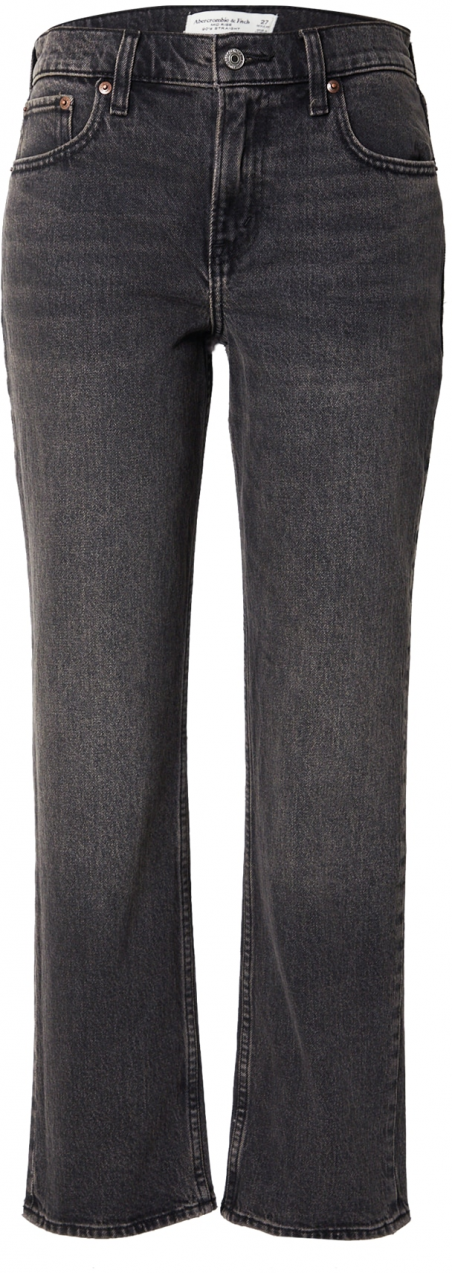 Abercrombie & Fitch Džínsy  čierny denim