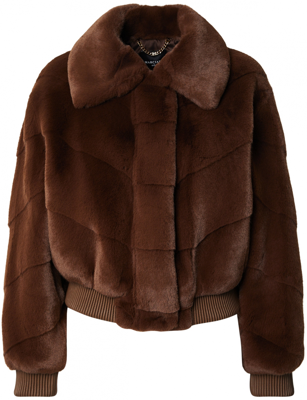 GUESS by Marciano Prechodná bunda 'MAYA'  čokoládová