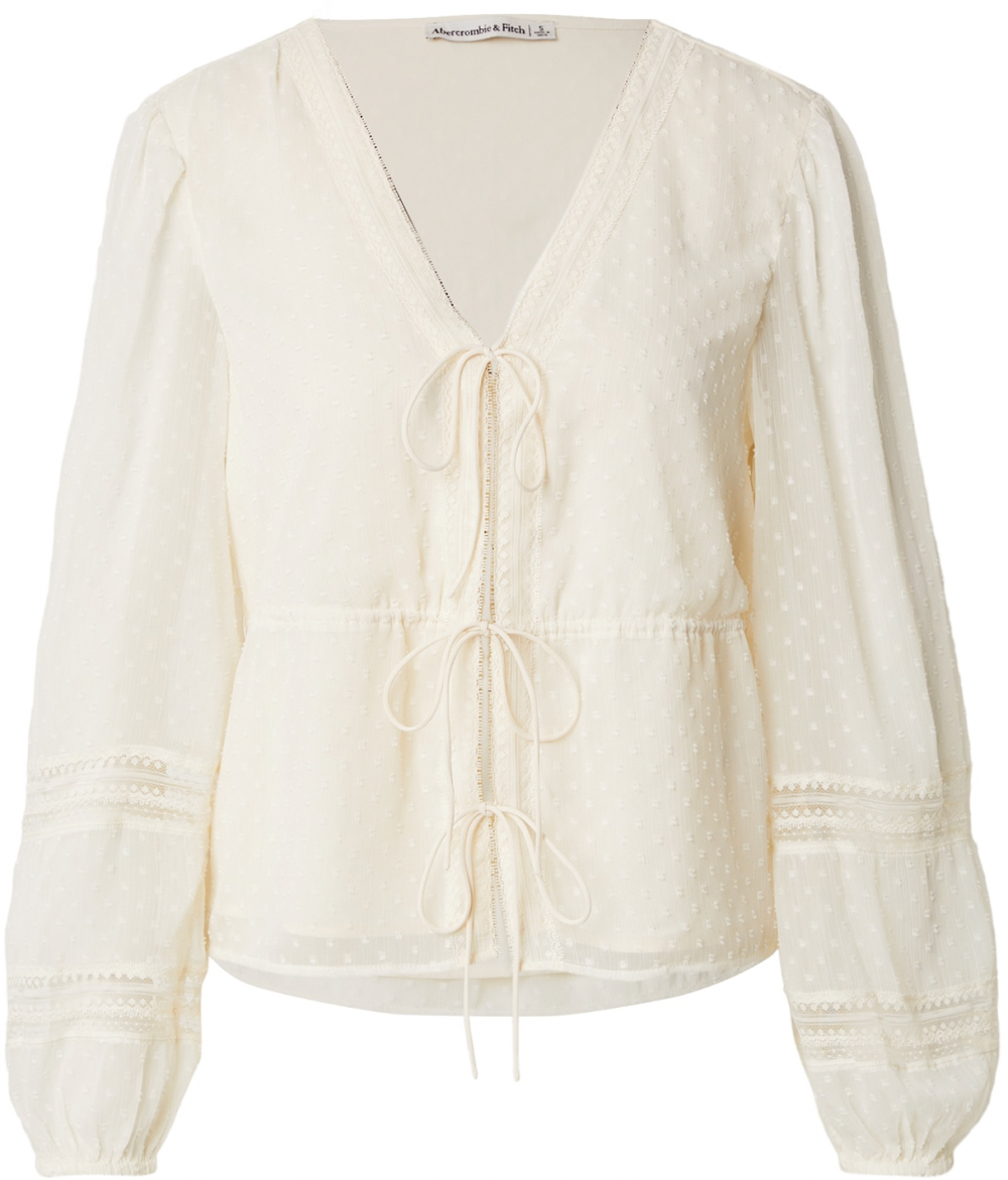 Abercrombie & Fitch Blúzka  biela