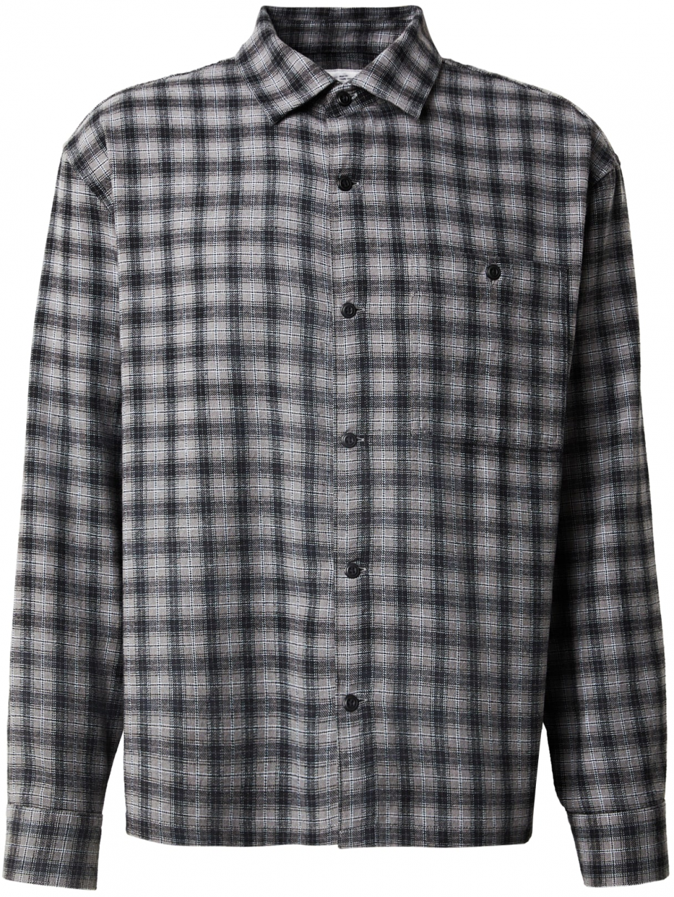 GAP Košeľa  sivá / tmavošedá / čierna