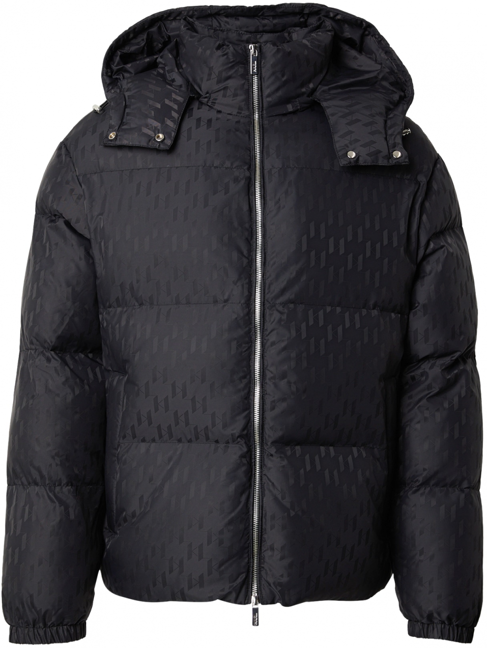 Karl Lagerfeld Zimná bunda  antracitová / čierna