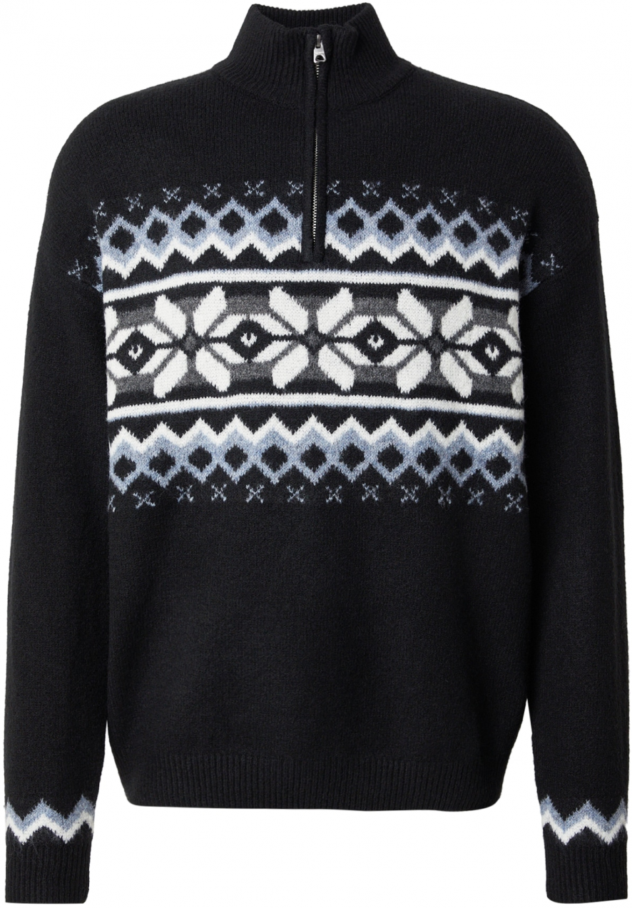 Only & Sons Sveter 'ONSCONRAD'  opálová / sivá / čierna / biela