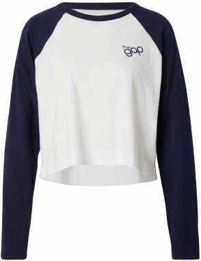 GAP Tričko  námornícka modrá / biela