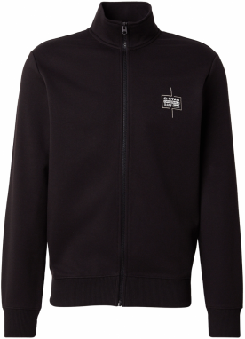 G-STAR Tepláková bunda  čierna / biela