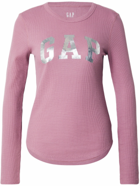 GAP Tričko  orchideová / strieborná