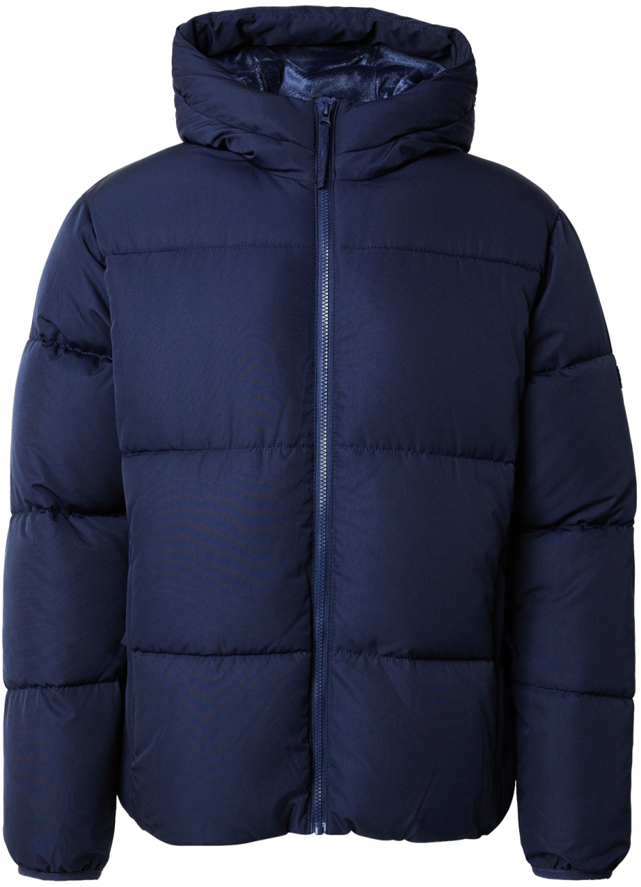 HOLLISTER Zimná bunda  námornícka modrá