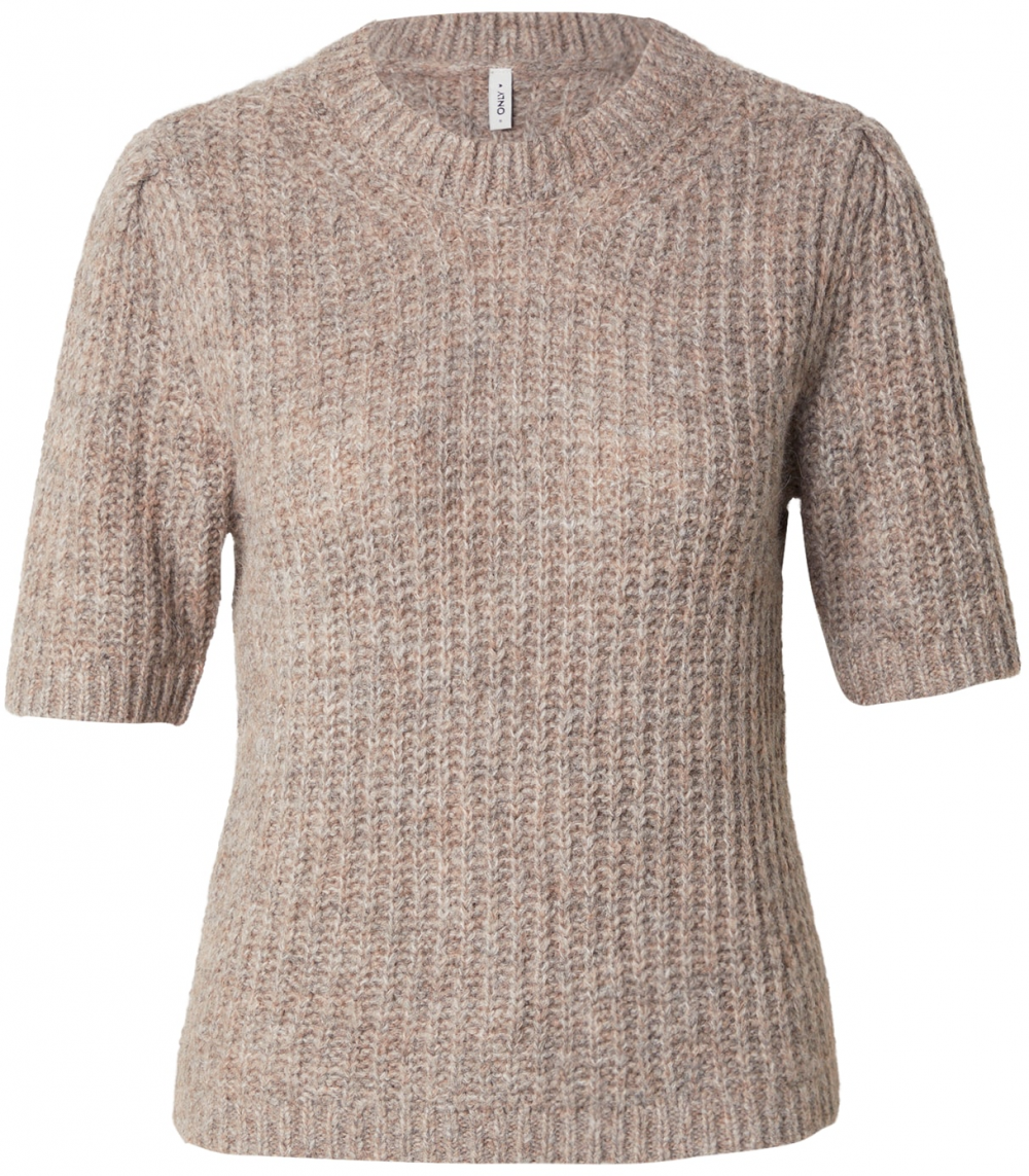 ONLY Sveter 'ONLSHINE'  tmavobéžová
