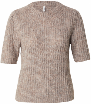 ONLY Sveter 'ONLSHINE'  tmavobéžová