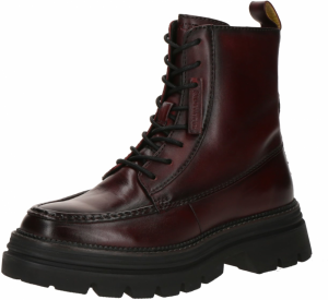 SALAMANDER Šnurovacie členkové čižmy  bordová