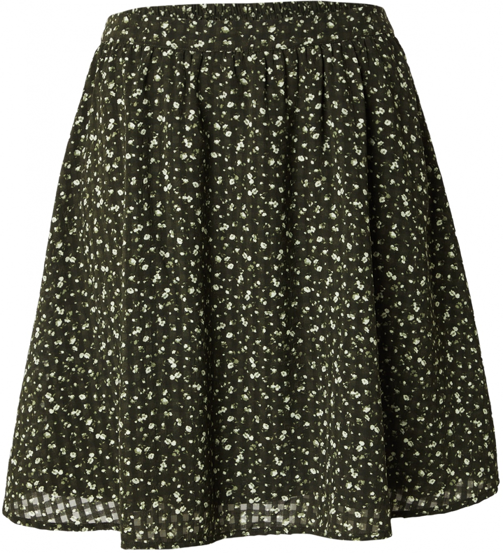 MSCH COPENHAGEN Sukňa 'Kaylen Oceanna'  olivová / pastelovo zelená / biela