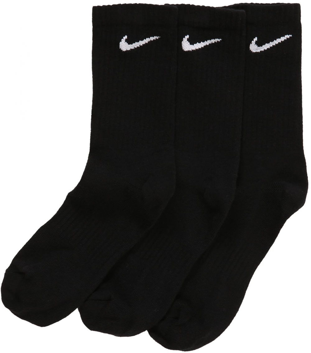 Nike Sportswear Ponožky 'Everyday'  čierna / biela