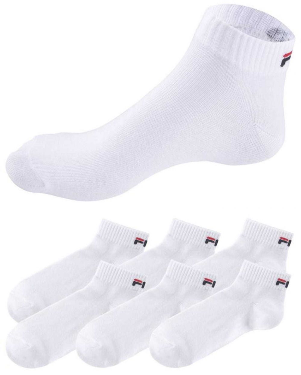 FILA Ponožky  čierna / biela