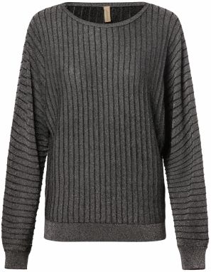 Soyaconcept Sveter 'Violetta 2'  tmavosivá / strieborná