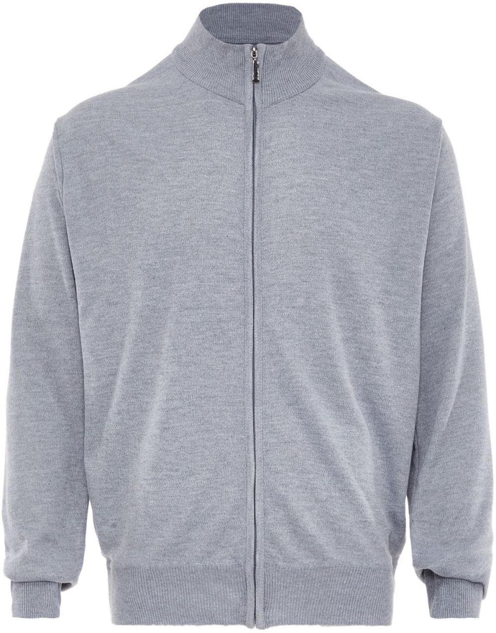 ALEKO Kardigán  sivá melírovaná