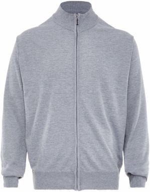 ALEKO Kardigán  sivá melírovaná