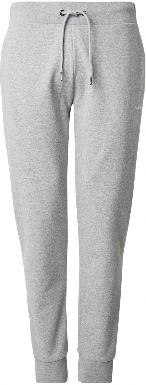 Superdry Nohavice  sivá melírovaná