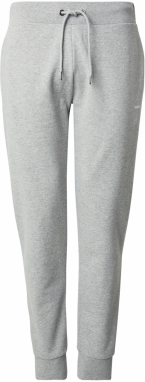 Superdry Nohavice  sivá melírovaná